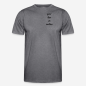 Preview: Vorderansicht eines grauen VIVERE MILITARE EST Regular T-Shirts